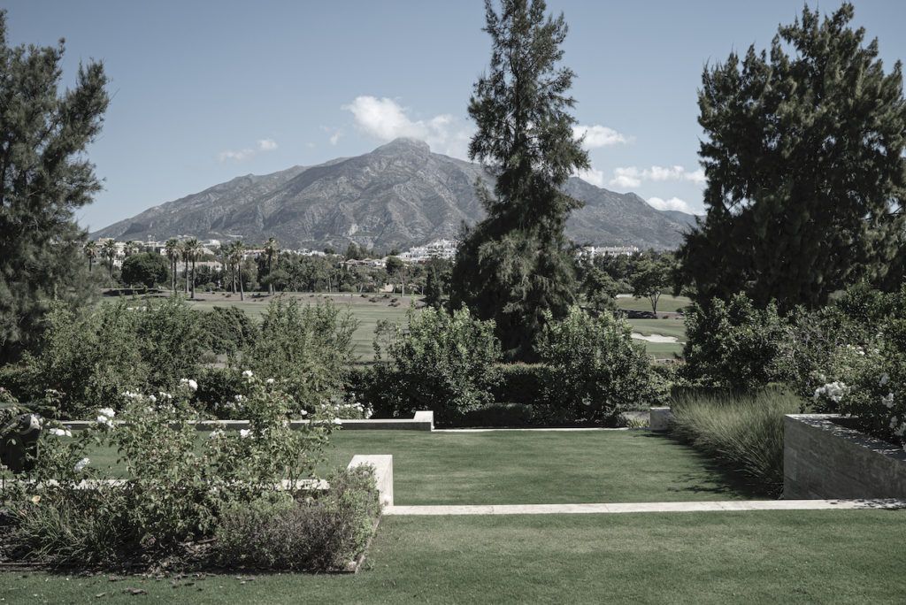 Landscaping integration by ARK Architects Golf las Brisas La Concha Marbella