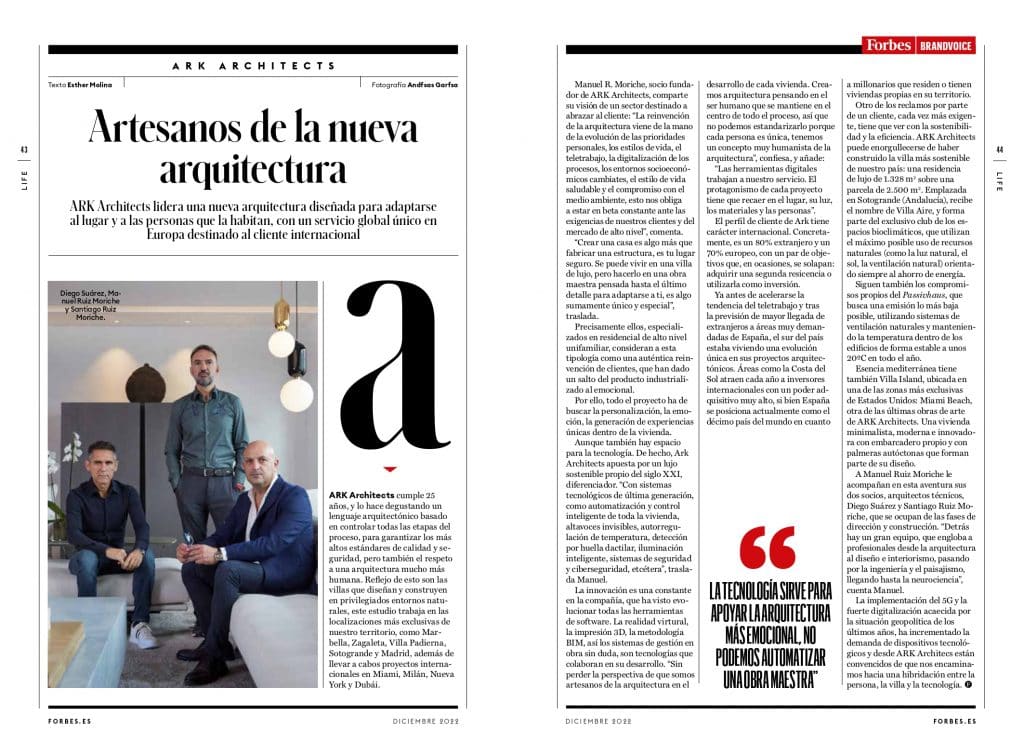 Entrevista Forbes ARK