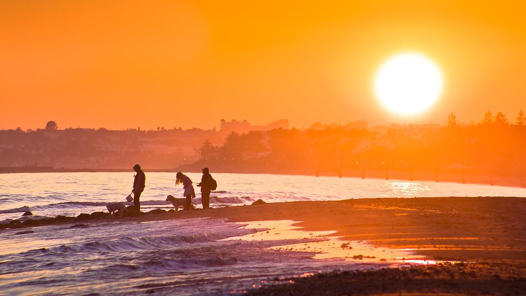 atardecer marbella