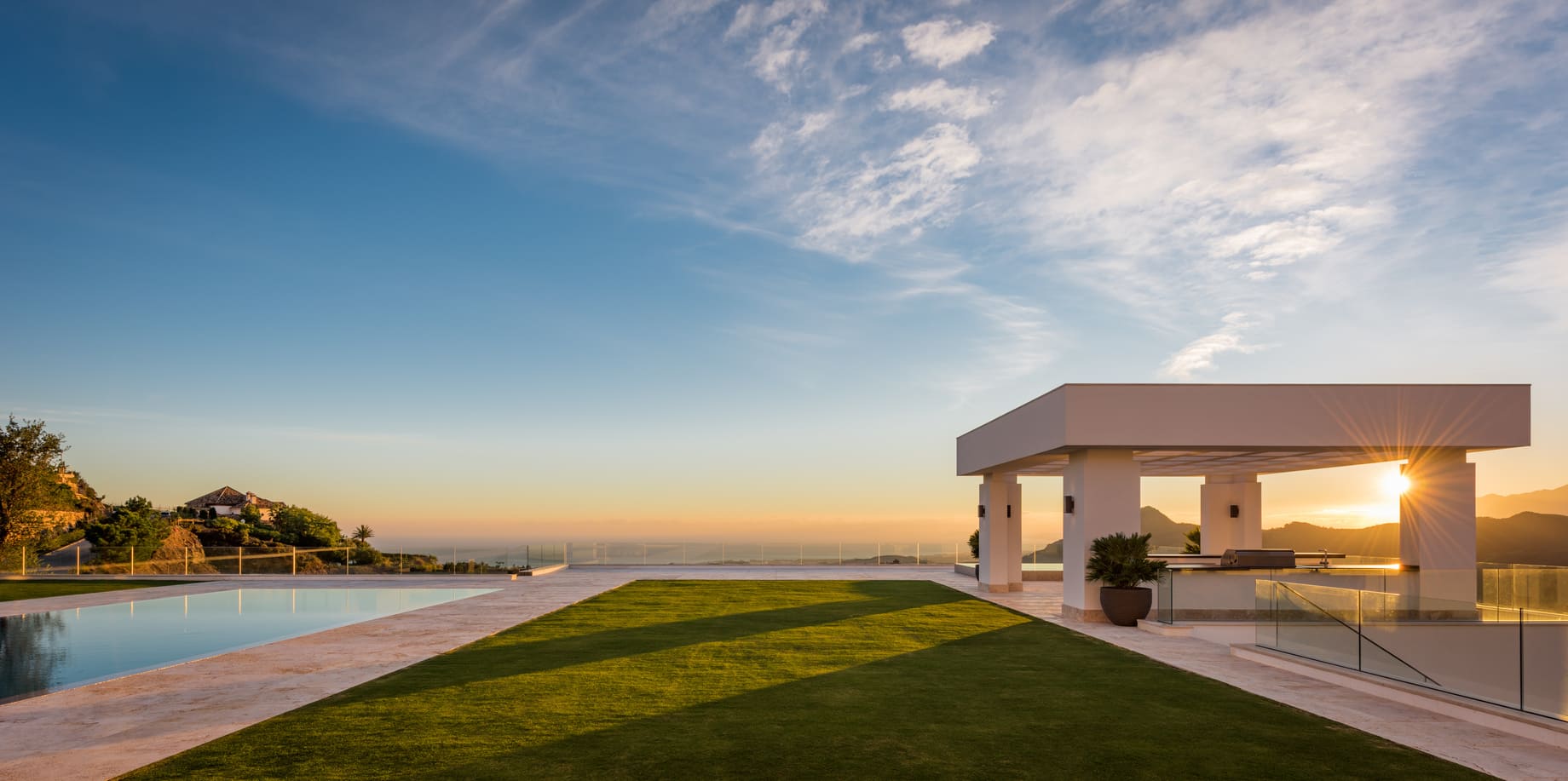 incredible views from villa in la zagaleta