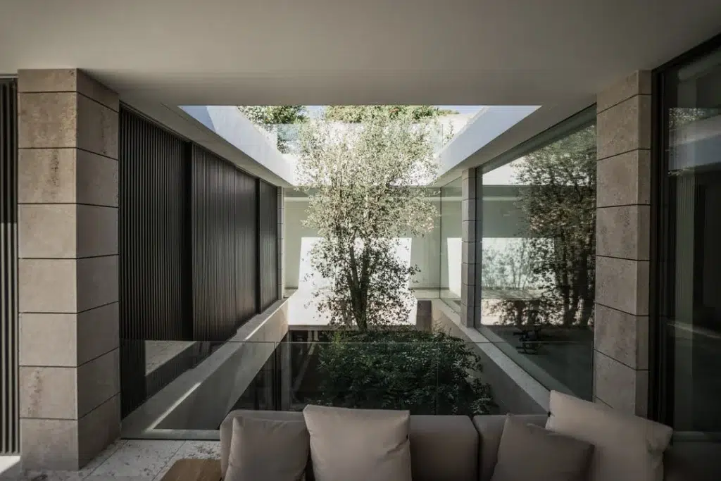 diseño biofilico de una villa en La Zagaleta