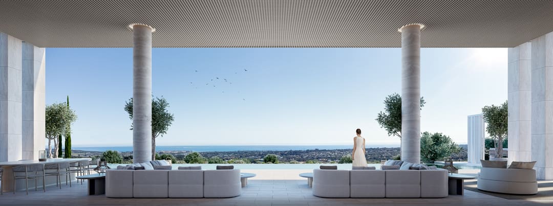 villa NIWA con vistas al mar en The Seven en Sotogrande by ARK Architects