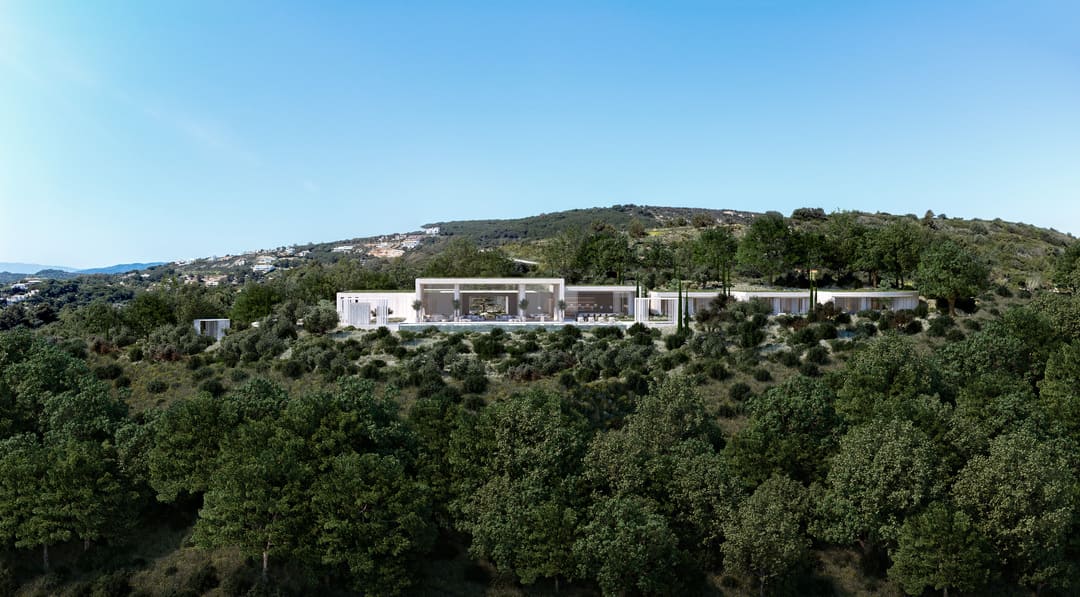 villa Niwa en Sotogrande en the seven by ark architects