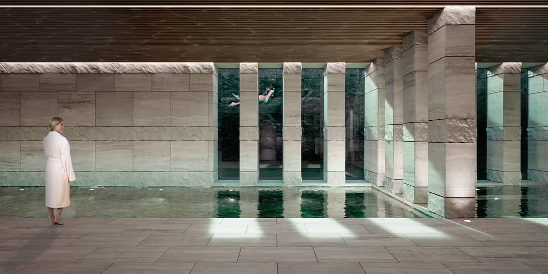 piscina interior en villa exclusiva en la zagaleta