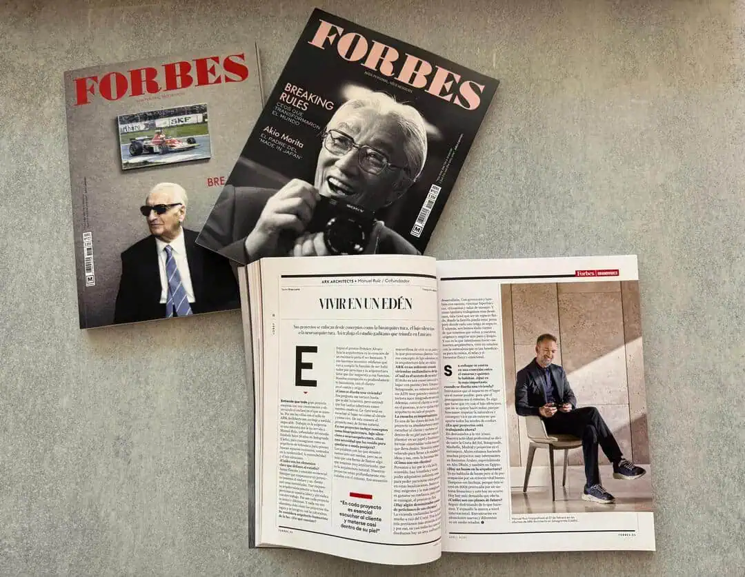 forbes magazine interview with manuel ruiz moriche ark architects