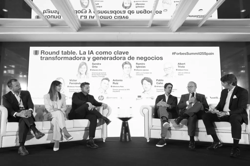 forbes spain economic summit 2025 madrid round table ark architects antonio ruiz